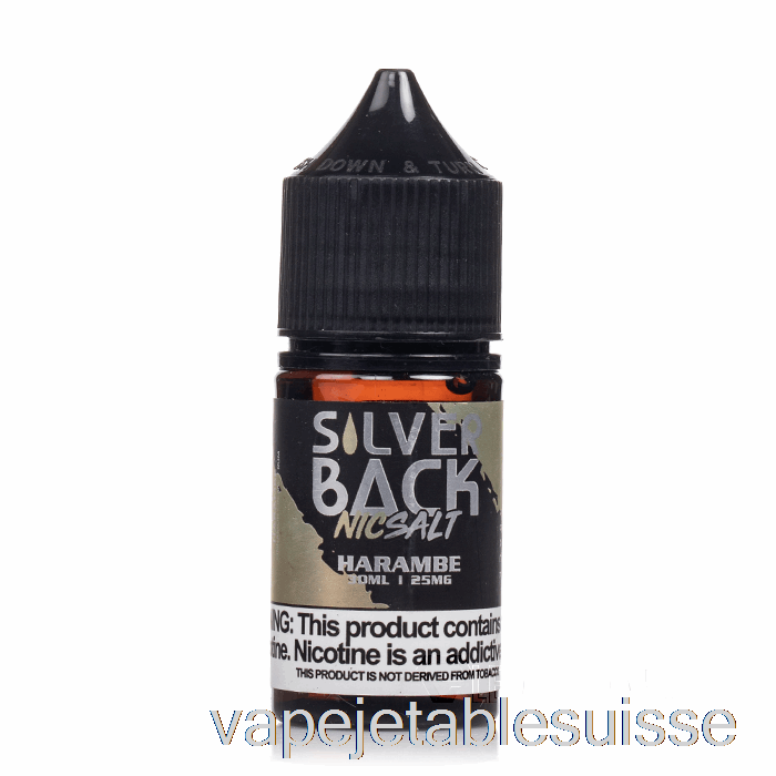 Vape Suisse Harambe - Silverback Juice Co. Sels - 30 Ml 45 Mg